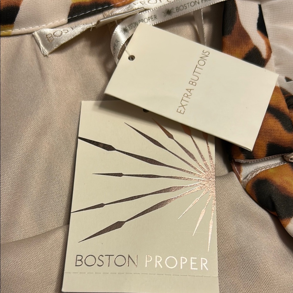 Boston Proper lined Jungle Maxi Skirt - Picture 7 of 14